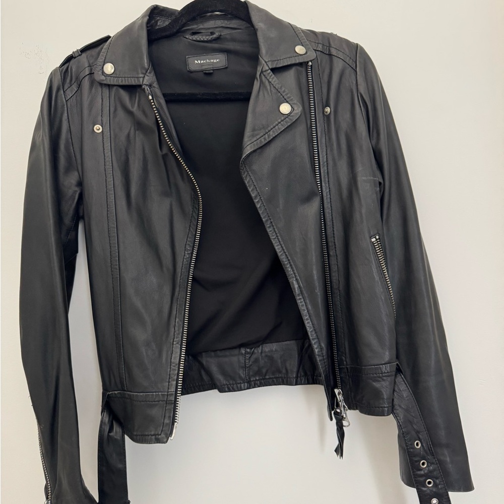 Mackage Leather Jacket